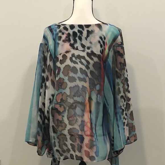 Bebe Semi Sheer Shell - Picture 4 of 4